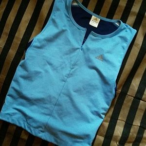 Adidas ClimaCool Mesh Back zip up